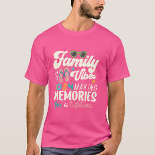 Funny Matching Family Vibes Wiedersehen 2024 Makin T-Shirt
