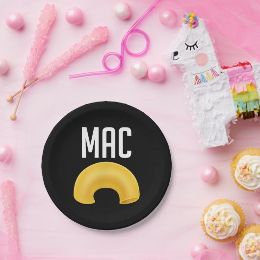 Funny Matching Macaroni und Käse Halloween Pappteller (Party)