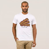 Funny Matching Paar Group halloween Bacon T-Shirt (Vorne ganz)