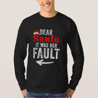 Funny Matching Paares Weihnachten Seine und Ihn T-Shirt