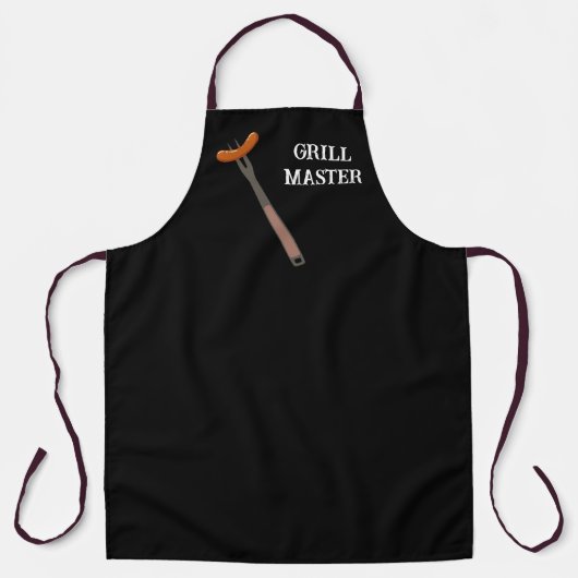 Funny Matching Vater Kid Grill Master Schürze (Vorderseite)