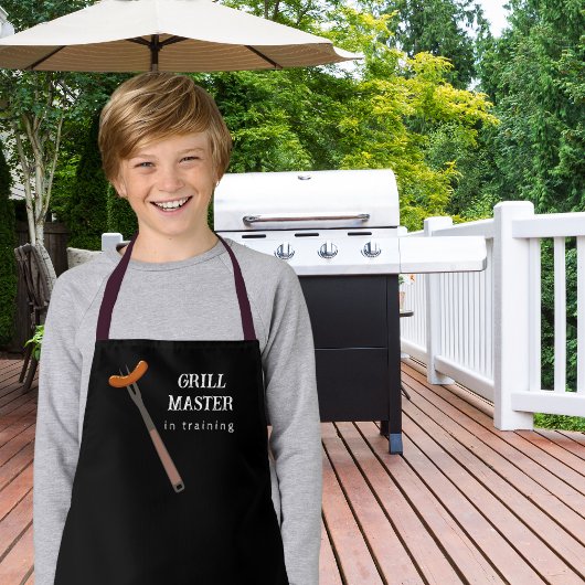 Funny Matching Vater Kid Grill Master Schürze