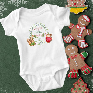 Funny Matching Weihnachten Nächstes Jahr's Cookie Baby Strampler