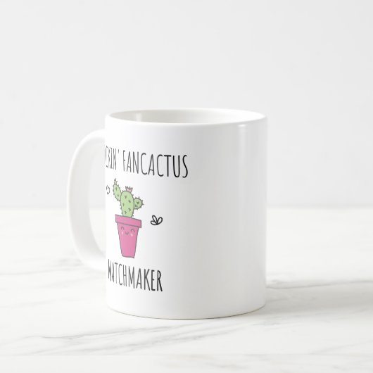 Funny Matchmaker Marriage Broker Gift Idea Kaffeetasse (Vorderseite Links)