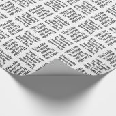 Funny Math/Algebra Zitat - Ich hätte x Dollar Geschenkpapier (Ecke)