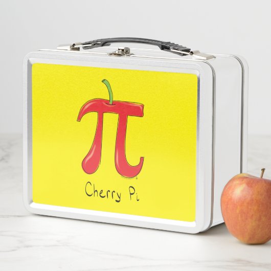 Funny Math Cherry Pi Symbol Metall Brotdose (Beispiel)