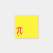 Funny Math Cherry Pi Symbol Post-it Klebezettel (Vorderseite)
