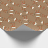 Funny Math Chocolate Pi Symbol Geschenkpapier (Ecke)