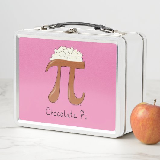 Funny Math Chocolate Pi Symbol Metall Brotdose (Beispiel)