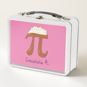 Funny Math Chocolate Pi Symbol Metall Brotdose