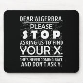 Funny Math For Math Lovers Nerd Nerdy Hilarious De Mousepad (Vorne)