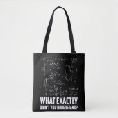 Funny Math Geek Physik Science Joke Tasche (Vorderseite)
