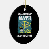 Funny Math Gifts Keramik Ornament (Rechts)