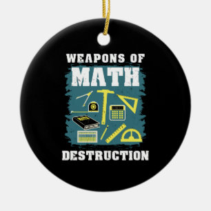 Funny Math Gifts Keramik Ornament