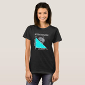 Funny Math Hippotenuse Hippo Hypotenuse T-Shirt (Vorne ganz)