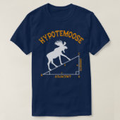 Funny Math Hypotemoose Dreieck angrenzend Mathemat T-Shirt (Design vorne)