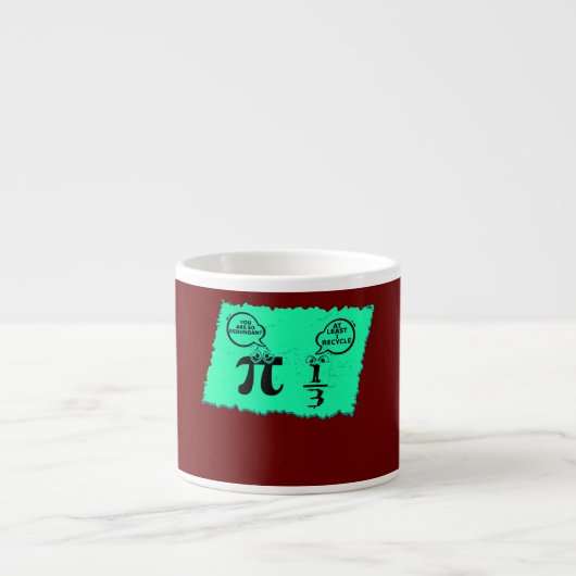 Funny Math Joke Mathematics Mathematik Spaß Studen Espressotasse (Vorderseite)