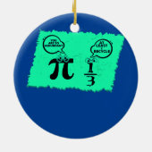 Funny Math Joke Mathematics Mathematik Spaß Studen Keramik Ornament (Hinten)