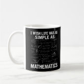 Funny Math Lehrer Mathematik Nerd Kaffeetasse (Links)