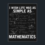 Funny Math Lehrer Mathematik Nerd Postkarte<br><div class="desc">Math Lover Zitat für Mathematiker. Funny Mathe Lehrer Mathematik Nerd.</div>