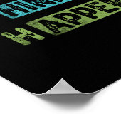 Funny Math. Mistakes Allow Thinking To Happen Poster (Ecke)