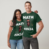 Funny Math Ninja For Mathematicseacher Student fri T-Shirt (Unisex)
