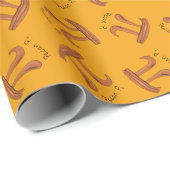 Funny Math Pecan Pi Erntedank Fall Geschenkpapier (Rolleneckpunkt)
