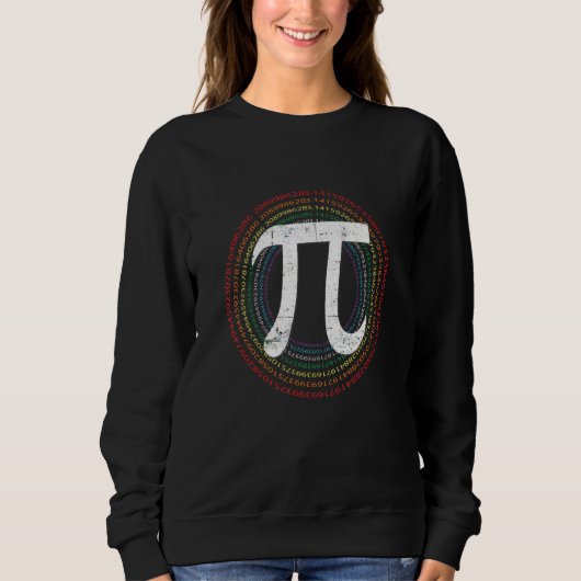 Funny Math Pi 3 14 Nummernsymbol Mathematik Scienc Sweatshirt (Vorderseite)