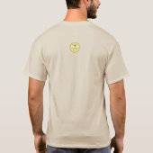 Funny Math Pi Symbol Lemon Meringue T-Shirt (Rückseite)