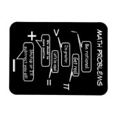 Funny Math Problems Magnet (Horizontal)