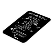 Funny Math Problems Magnet (Linke Seite)