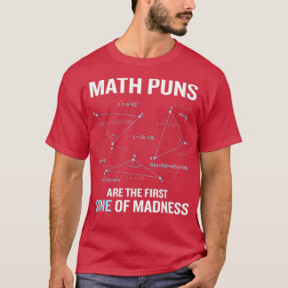Funny Math Pun Calculus Geometry Lehrer Gag Gesche T-Shirt