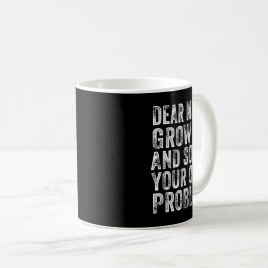 Funny Math Quote Dear Math Teacher Student Meme Vi Kaffeetasse (VorderseiteRechts)
