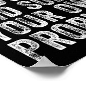 Funny Math Quote Dear Math Teacher Student Meme Vi Poster (Ecke)