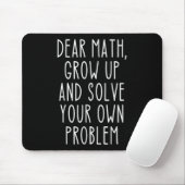 Funny Math Quote For Girls Boys Teens Men Women De Mousepad (Mit Mouse)