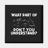 Funny Math Quote Mathematics Dear Math Teacher Sol Magnet (Vorne)