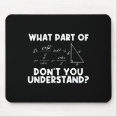 Funny Math Quote Mathematics Dear Math Teacher Sol Mousepad (Vorne)