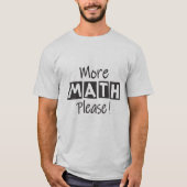 Funny Math Shirt Math Gifts (Vorderseite)
