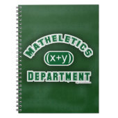 Funny Math Slogan Notizblock (Vorderseite)