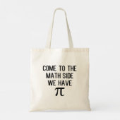 Funny Math Slogan Tote Bag Tragetasche (Rückseite)