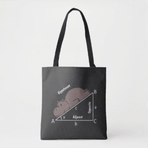 Funny Math Spaß Hippotenuse Tasche