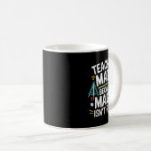 Funny Math Teacher Algebra Lover Back To School Kaffeetasse (VorderseiteRechts)