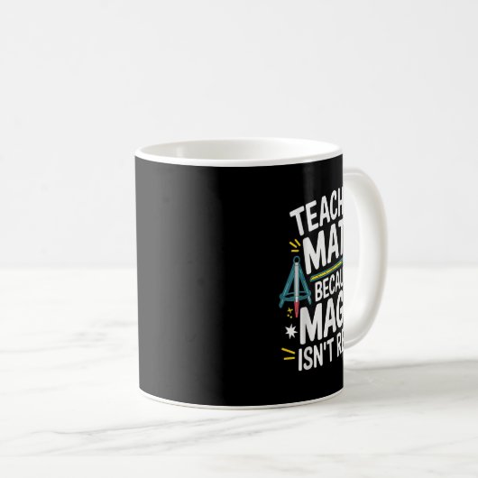 Funny Math Teacher Algebra Lover Back To School Kaffeetasse (VorderseiteRechts)