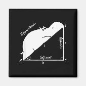 Funny Math Teacher,funny Hiptenuse,geometry Teache Magnet (Vorne)