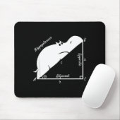 Funny Math Teacher,funny Hiptenuse,geometry Teache Mousepad (Mit Mouse)