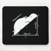 Funny Math Teacher,funny Hiptenuse,geometry Teache Mousepad (Vorne)