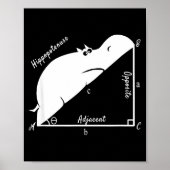 Funny Math Teacher,funny Hiptenuse,geometry Teache Poster (Vorne)