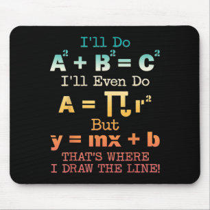 Funny Math Teacher Joke Funny Beste Math Quotes Mousepad