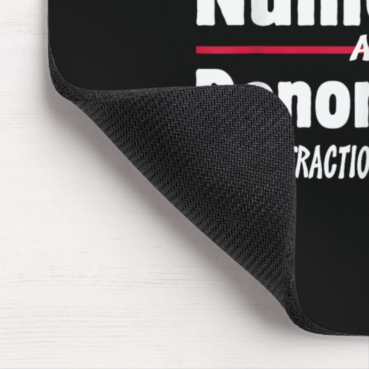 Funny Math Teacher Joke Men Women Fun Student Quot Mousepad (Ecke)