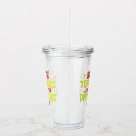 Funny Math Teacher | Math Joke Acryltrinkbecher (Rechts)